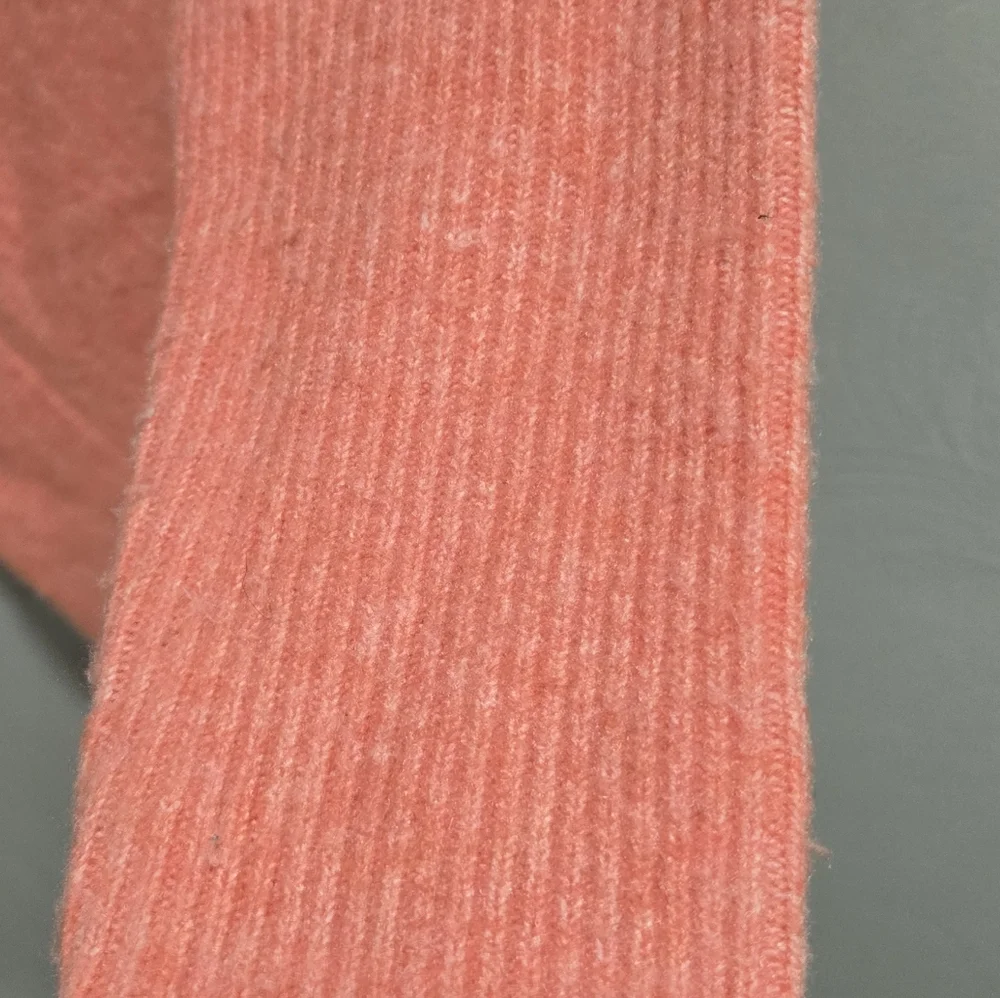 Anthropologie• Oversized Coral V-Neck Sweater. Sz XS - Picture 6 of 7